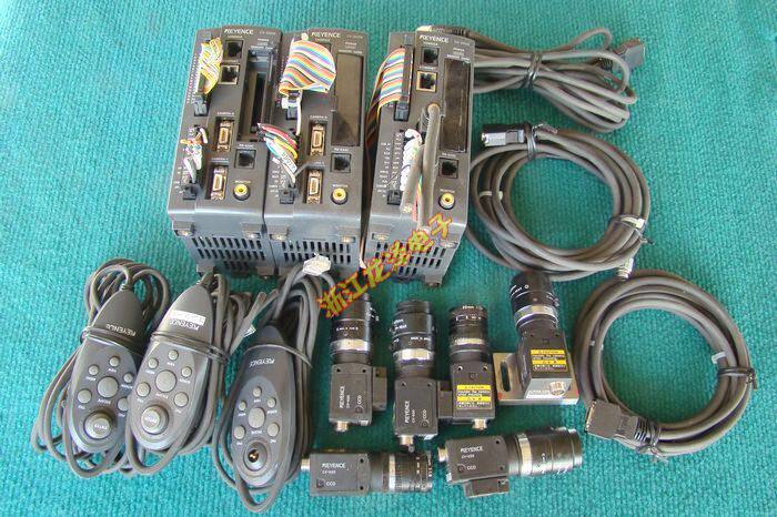日本进口基恩士KEYENCE 相机CV-2000 CV-020 手柄一套价