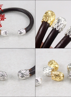 diy新品套头6mm丽江金刚藤藏银