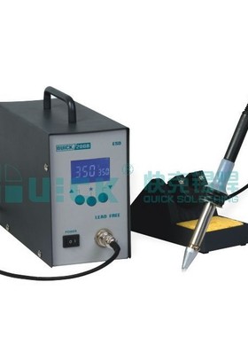 QUICK快克206D 206B大功率高频智能无铅数显焊台电烙铁 180W 320W