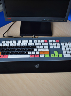 升派 适用 雷蛇 噬魂金蝎 标准版2014 幻彩版 键盘保护膜罩贴套