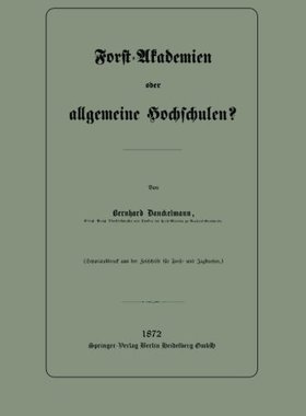 【预订】Forst-Akademien Oder Allgemeine Hoch...