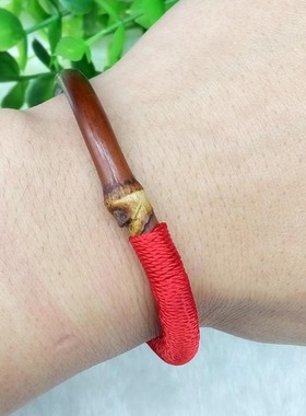 纯天然西藏饰品鸡血藤手镯包邮