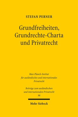 【预售】Grundfreiheiten, Grundrechte-Charta Und Privatrecht