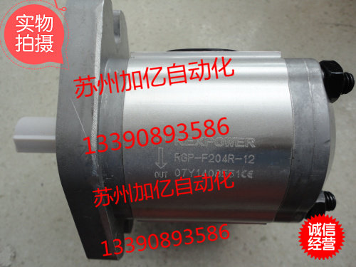 台湾锐力REXPOWER齿轮泵RGP-F204R-12 全新原装正品