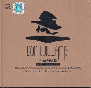 WILLIAMS 2CD 当威廉姆斯 发烧 DON 正版 30周年白金纪念版