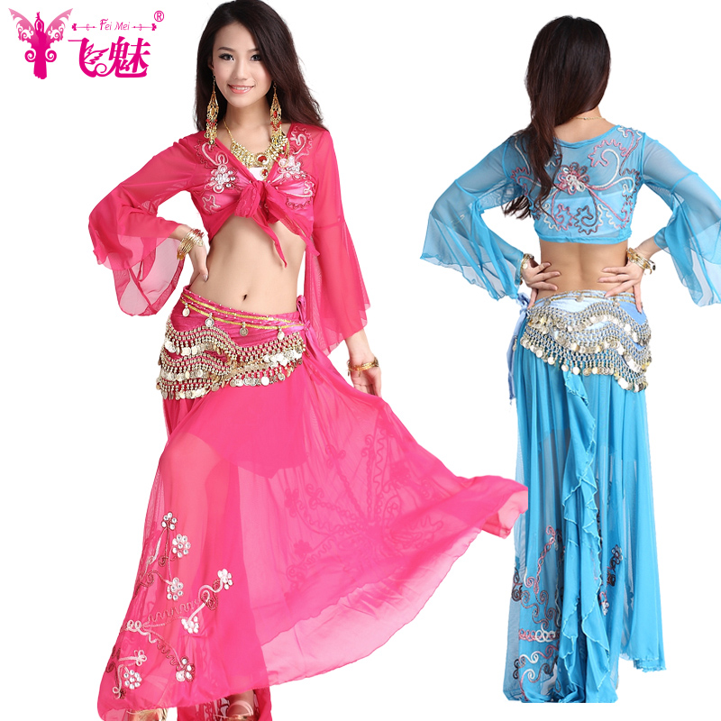 肚皮舞服装套装秋冬演出服舞蹈