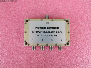 SHWPD4-040124S 4-12.4GHz 10W SMA射频同轴4路 一分四功分器