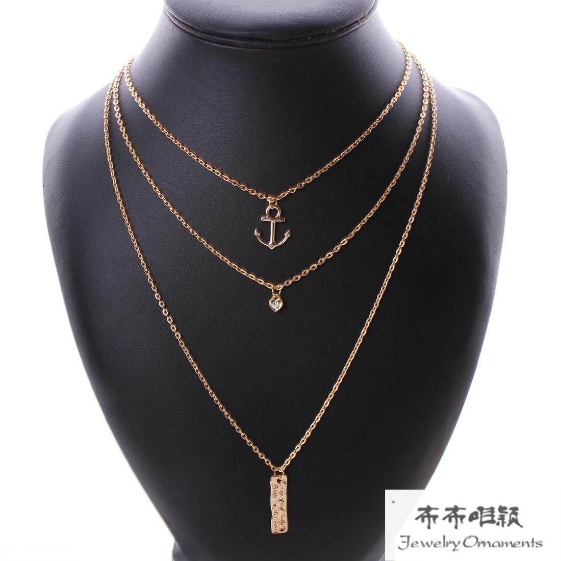 European fashion sweater chain drill women necklace女项链|msdalam kategori Aksesori/Barang Kemas Fesyen, kalung - dari Buy2taobao.com untuk memberikan perkhidmatan ejen Taobao profesional membeli