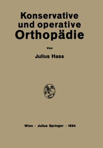 【预订】Konservative Und Operative Orthopadie