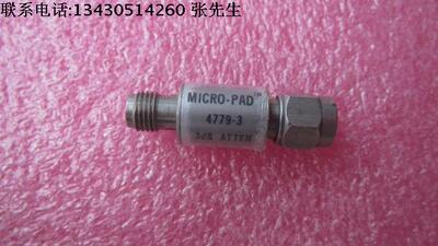 NARDA进口4779-3 3dB DC-18GHz 2W SMA RF射频微波同轴固定衰减器