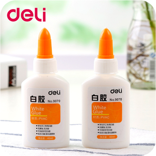 胶 得力9070胶水学生儿童手工课DIY白胶水液体胶强力补鞋 满25 包邮