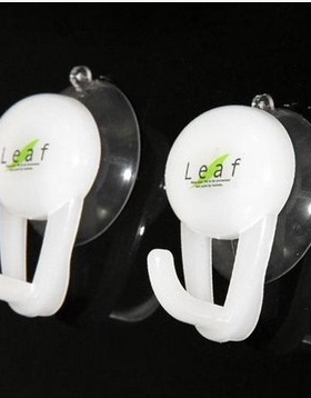 日本进口INOMATA无痕强力吸盘挂钩 厨房卫浴家居小物挂钩 2个装