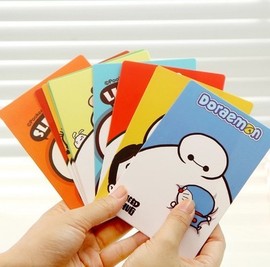 韩国9张一套明信片，贺卡diy自制明信片，制作明星复古卡片