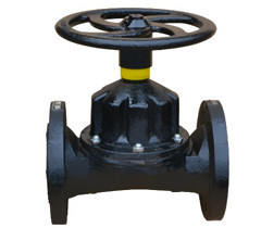 G4610QZ16CDN65DN80卫生新款美标国标衬胶隔膜阀铸铁直通式隔膜阀