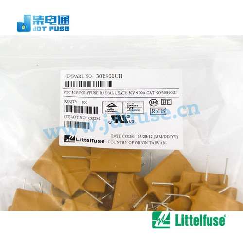 30R900G Littelfuse美国力特保险丝30V 9a自恢复保险丝