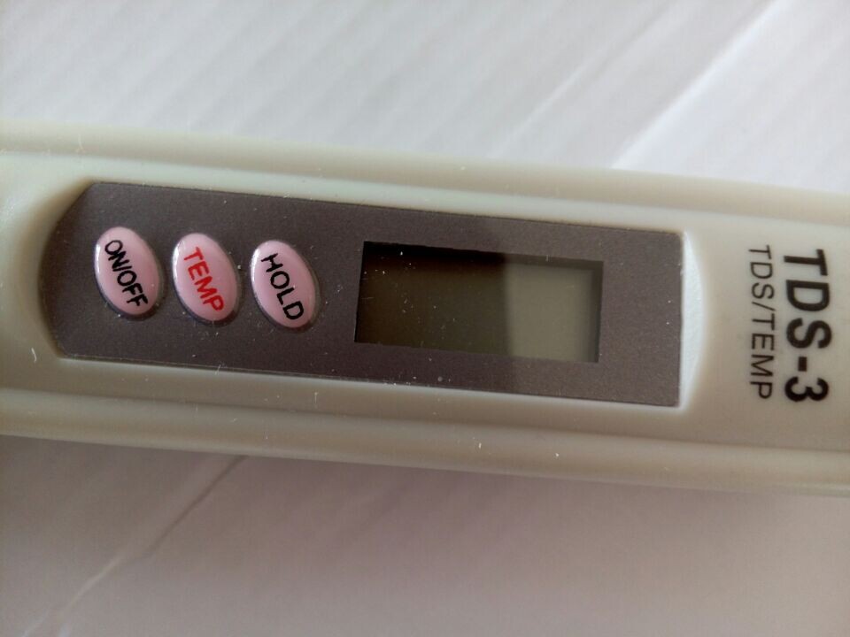 TDS笔 3键TDS水质检测笔 水硬度测试笔 测水仪 纯水机配件包邮