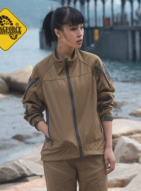 MAGFORCE麦格霍斯台马户外C1007薄款体能训练服响尾蛇外套上衣