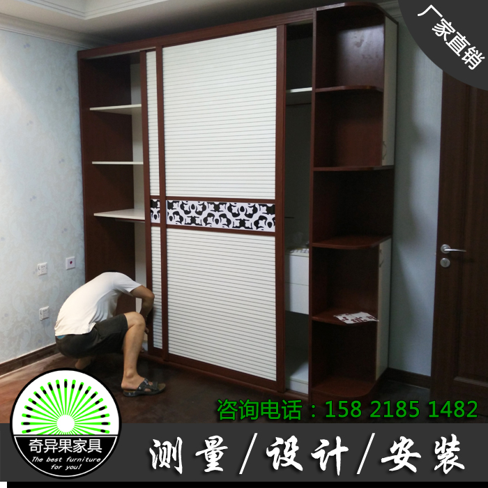 奇异果家具定制入墙衣柜定做衣橱板式家具上海昆山太仓苏州上门