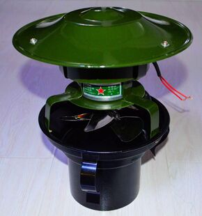 60W加长双扇夹板引风机壁炉倒烟炉灶抽风机排烟机【9.5厘米口径】