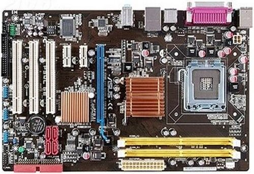 Asusddr2775针p43芯片主板