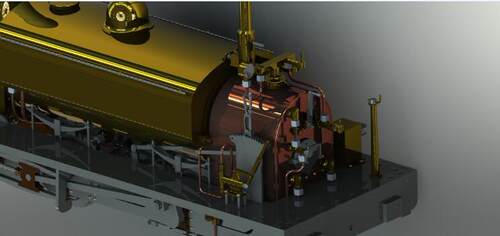 AE 载人蒸汽火车 5英寸规格 三维建模模型3D 资料发邮箱
