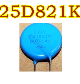 电焊机过压保护压敏电阻 ZOV-25D821K 25L821 进口原装