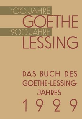 【预售】Das Buch Des Goethe-Lessing-Jahres 1929