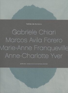 【预售】Cahiers de Residence 2013