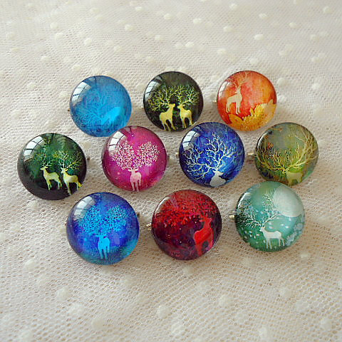 Broche en cristal artificiel - Ref 1180418 Image 1