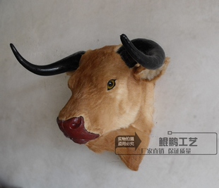 仿真牛头大号壁挂壁饰 家居酒吧客墙上装饰品牛头动物头墙饰挂件