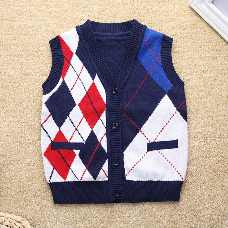 Gilet garcon en coton - Ref 2067562 Image 1