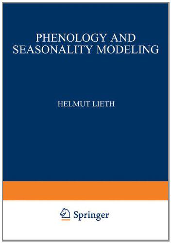 【预订】Phenology and Seasonality Modeling