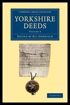 【预售】Yorkshire Deeds: Volume 9