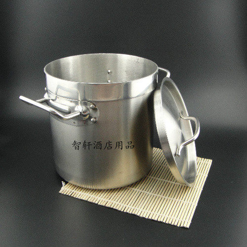 酒店04款商用复底高锅不锈钢桶汤桶汤锅桶加厚电磁炉专用30cm