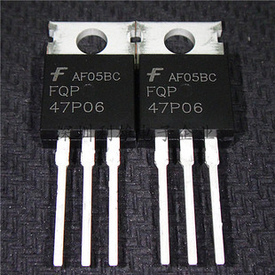 全新 FQP47P06 47P06 TO-220 P沟道 60V/47A 现货