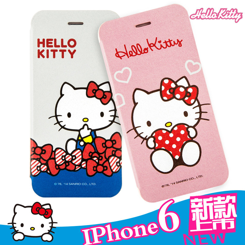 正品xdoria道瑞适用hellokitty苹果iphone6手机壳翻盖皮套保护套