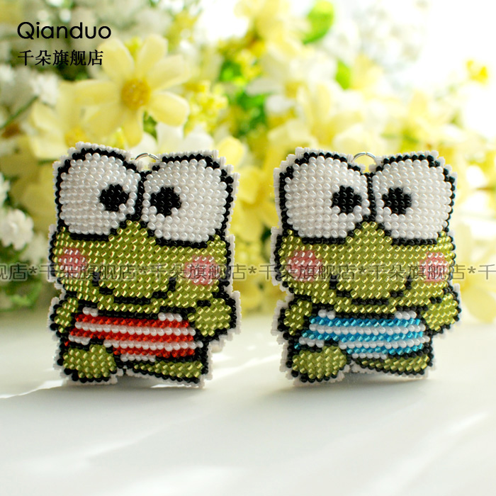 diy钥匙圈材料包套件十字绣