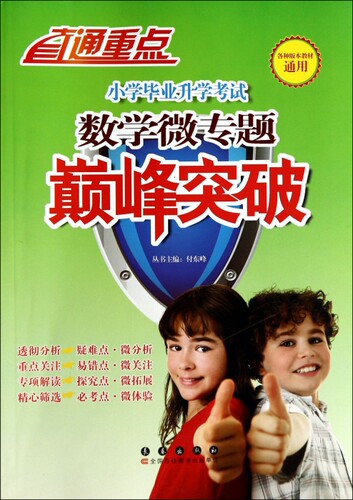 小学毕业升学考试数学微专题巅峰突破/直通重点  博库网 - 封面