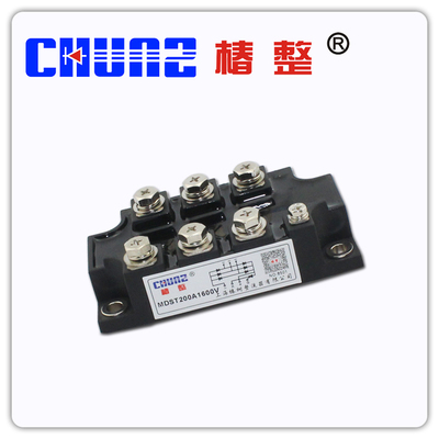 上海椿树 MDST200A 1600v全波整流可控模块 晶闸管整流管混合模块