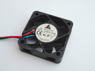 台湾台达 DELTA DC12V 0.12A 5015 5CM 滚珠散热风扇 AFB0512MB