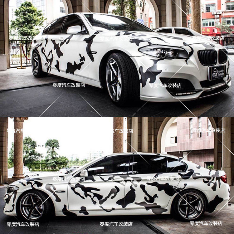 BMW宝马M标三色3系5系7系赛车版终极改装全车整车贴汽车贴纸拉花