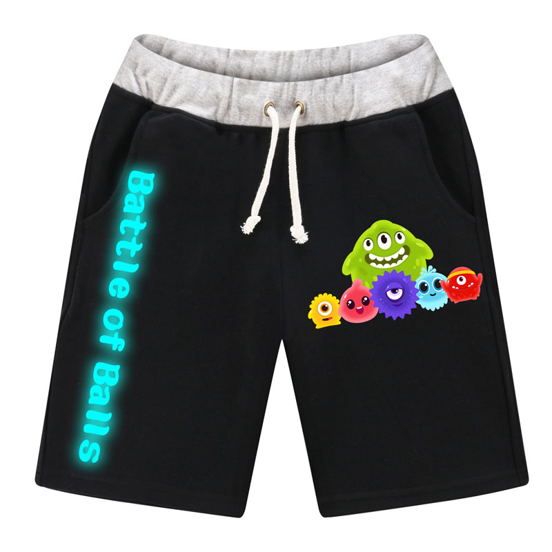 球球大作战游戏周边反夜光短裤男女生宽松大码休闲裤五分沙滩裤子在类目 男装, 休闲裤中 - 来自Buy2taobao.com提供专业的淘宝代购服务