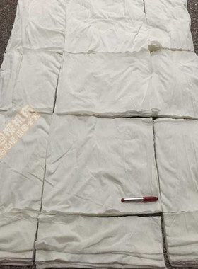白色全棉布碎布擦机布纯棉废布料吸水吸油不掉毛工业抹布劳保用布