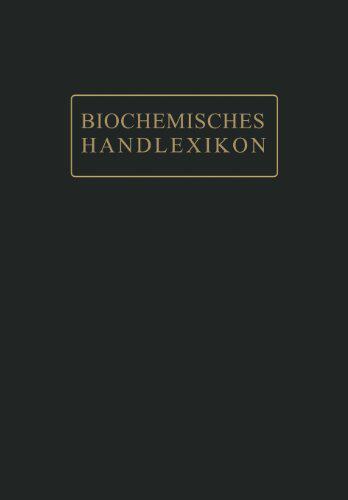 【预订】Biochemisches Handlexikon: XII. Band...