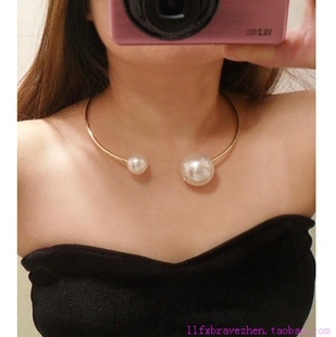 jewelry pearl necklace women accessories珍珠夸张项链女项圈