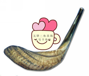 新款以色列原装进口节期特会专用传统羊角号颜色随机发送 号角