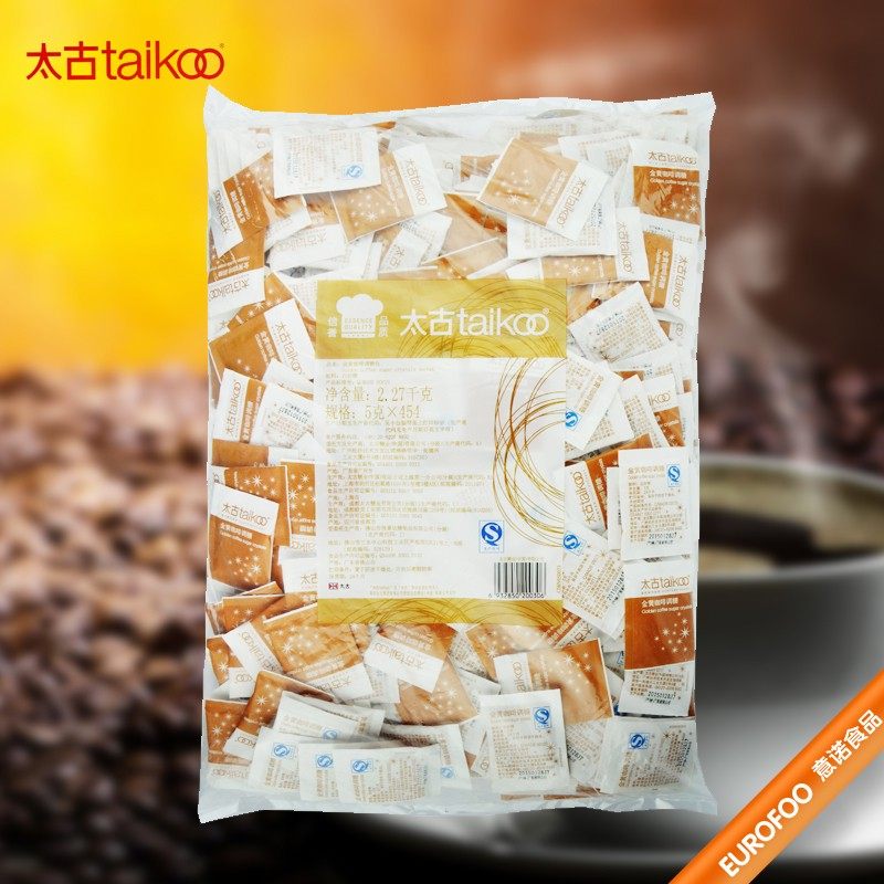 太古黄糖包5g*454包 整袋 金黄糖包 烘焙咖啡奶茶原料 调糖 伴侣
