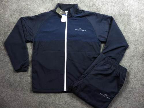 外贸男士运动服薄棉服超细柔软