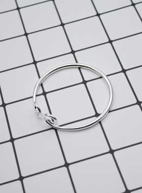 金箍棒齐天大圣定海神针 银色手镯男女情侣款开口紧箍咒镯子甜美