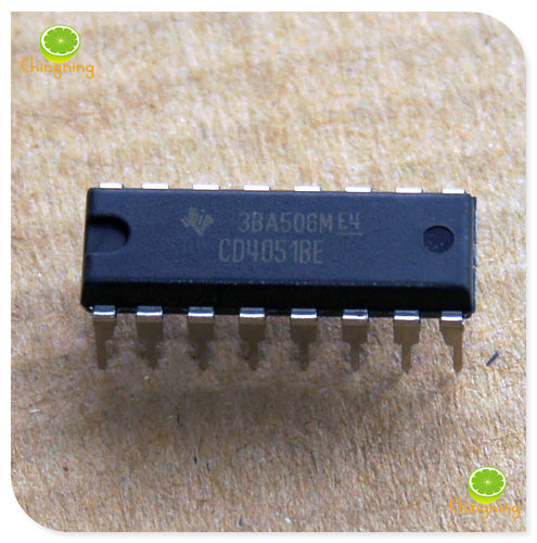 芯片TI德州CD4051BEDIP-16